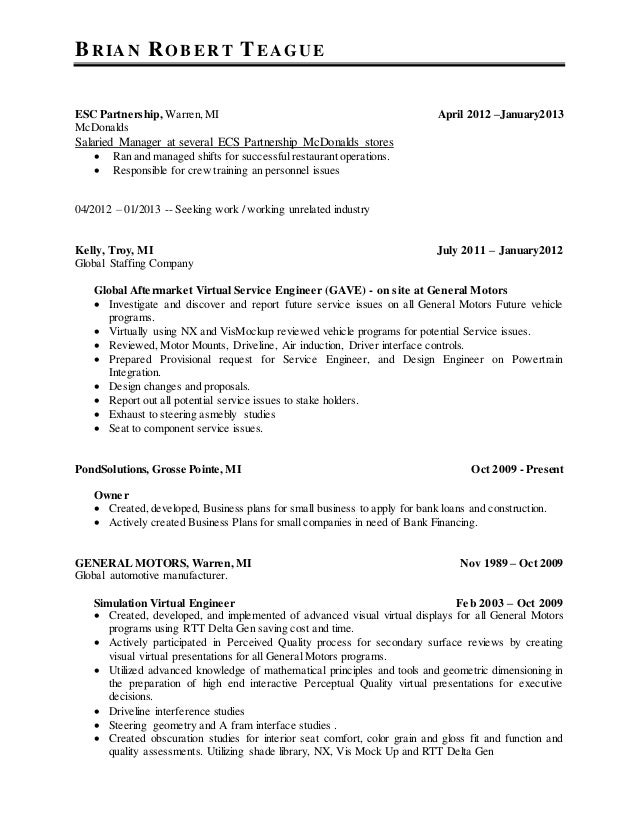 mcdonalds crew member job duties