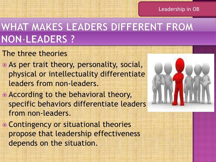 describing leadership skills