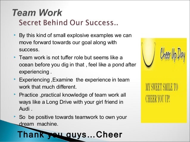 Team Work Essay