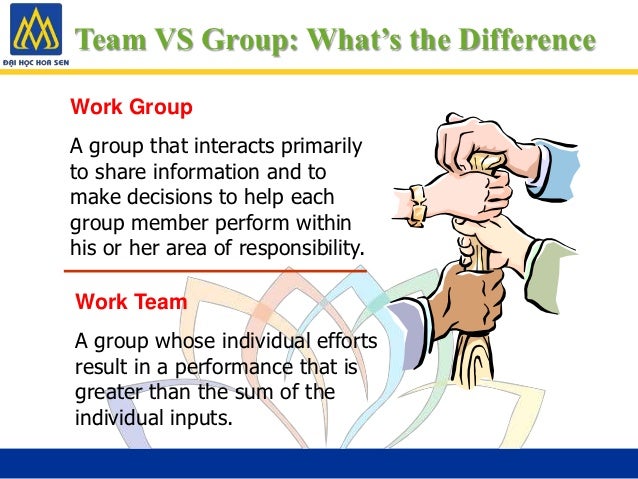 Difference between groups and teams essay