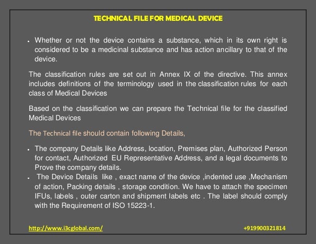 Medical Device File
