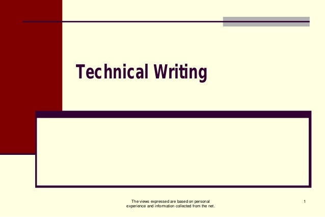 technical document writing service