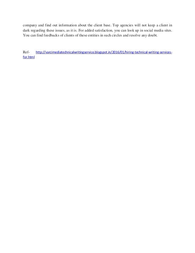 Bardwrite - Leading Provider of Technical Writing Services