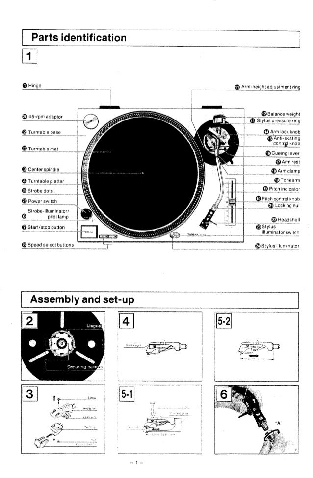 Technics sl12001210mk2