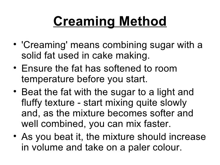 Methods Of Making Cakes And Biscuits Methods Of Making Cakes And Biscuits
