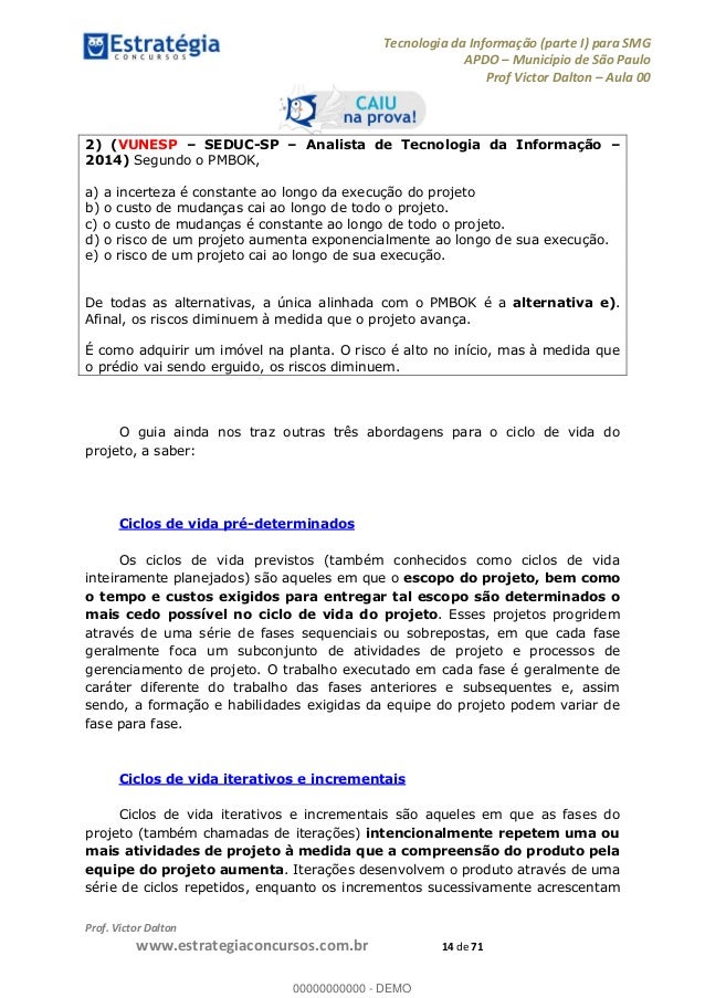 Curso tecnologia da informacao sp