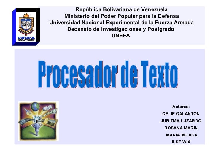 HISTORIA DE PROCESADOR DE PALABRAS historia de procesador de palabras: