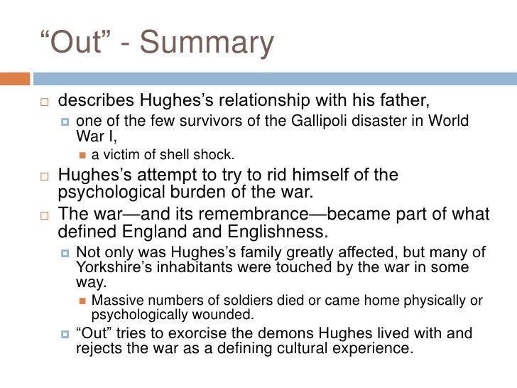 Ted Hughes view of a pig summary Ted Hughes view of a pig summary