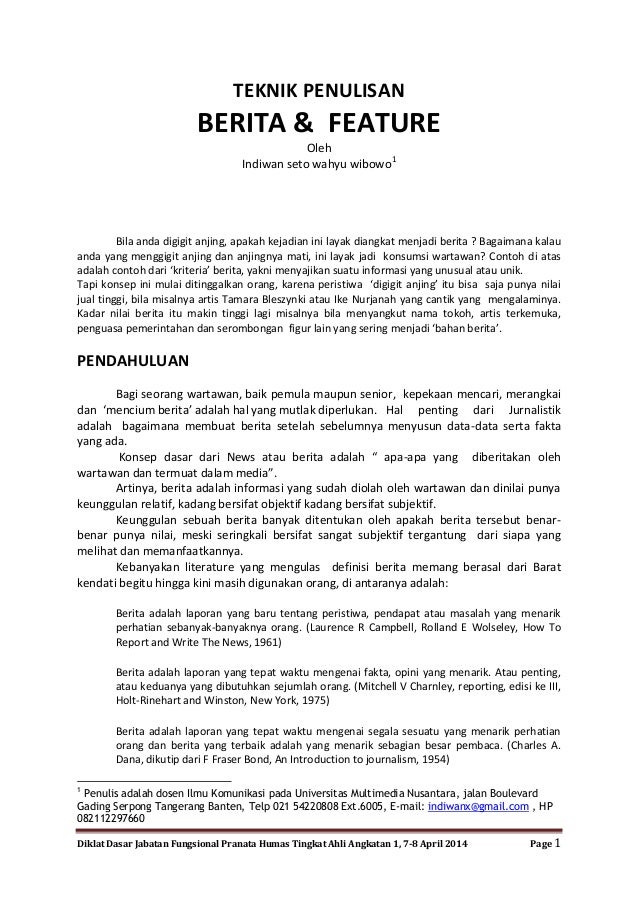 Format Penulisan Berita | watch movies online best 5 of contoh penulisan berita Format Penulisan Berita | watch movies online best 5 of contoh penulisan berita