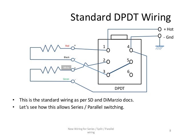 Wiring A Humbucker In Parallel - Help