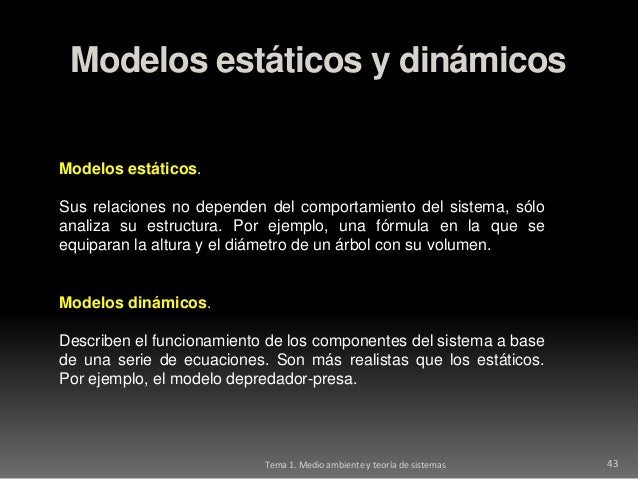 Resultado de imagen para modelo matematico estatico y dinamico