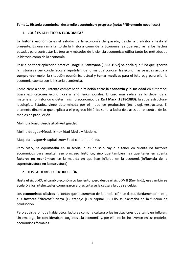 HISTORIA ECONOMICA historia economica: