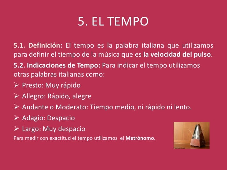 Tema 2.El Ritmo