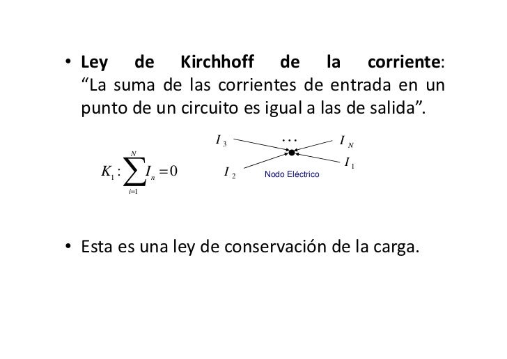 Tema 2 leyes de kirchhoff