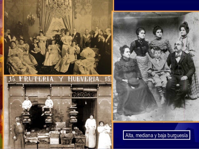 La sociedad de clases del siglo XIX