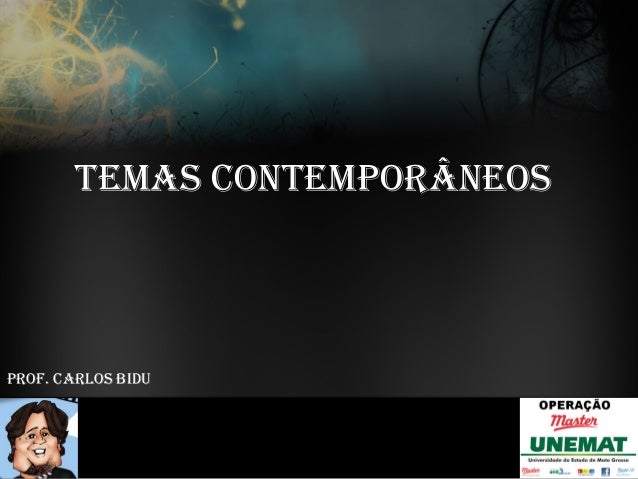 Temas para apresentacao de slides