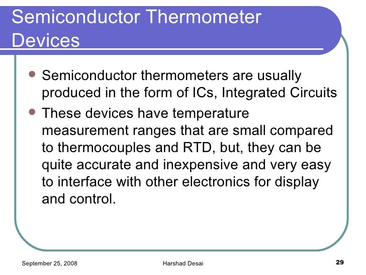 Temperature Sensors