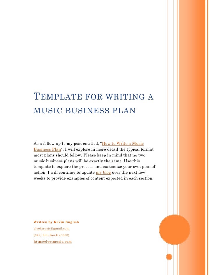 songs template