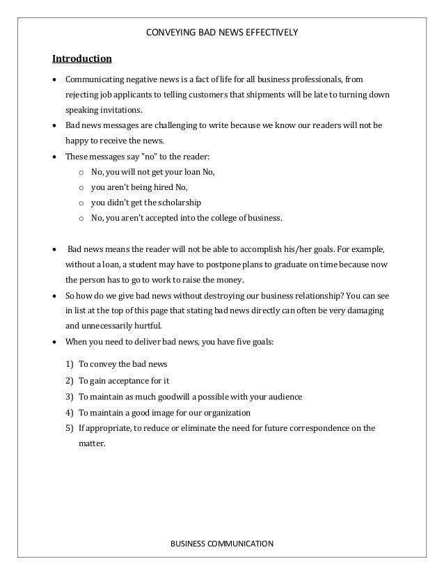 business letter delivering bad news how to write a business letter delivering bad news how business letter delivering bad news how to write a business letter delivering bad news how