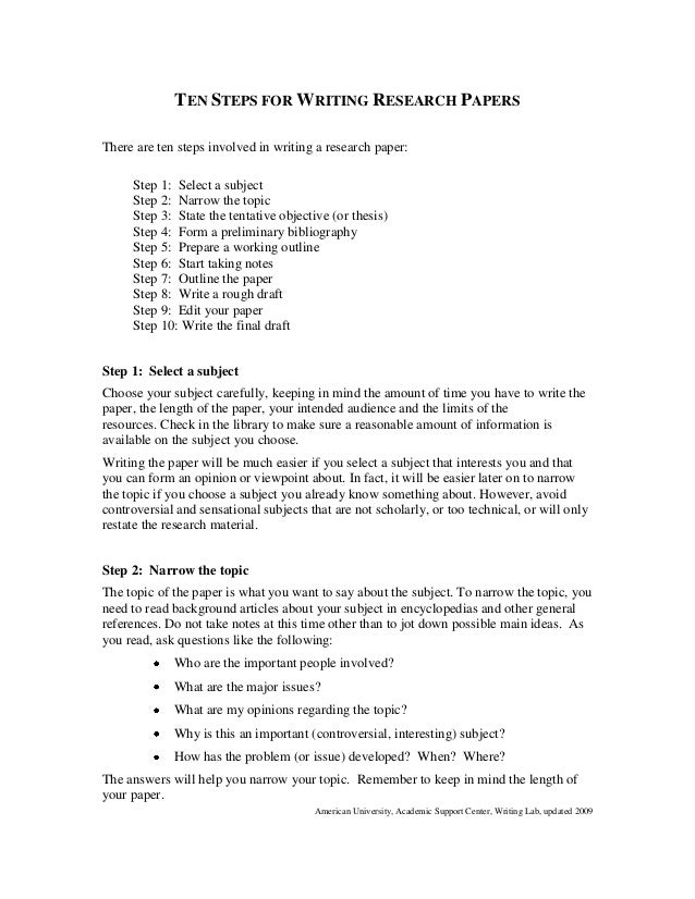 steps to researching a paper steps to researching a paper