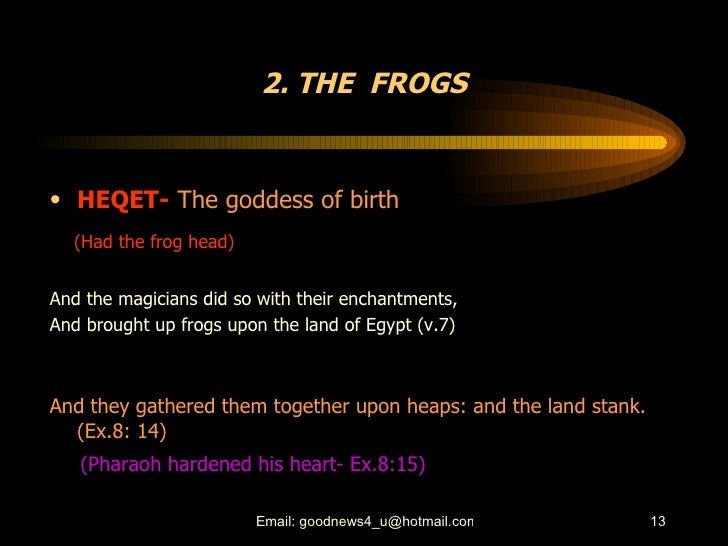 Ten Plagues Of Egypt Ppt