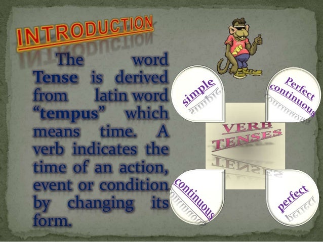 ppt slides on tenses