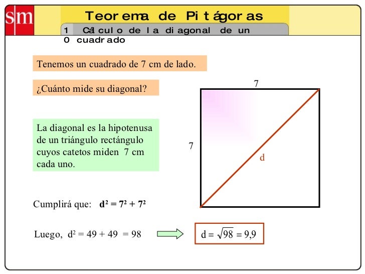 Cómo Calcular La Diagonal De Un Rectángulo