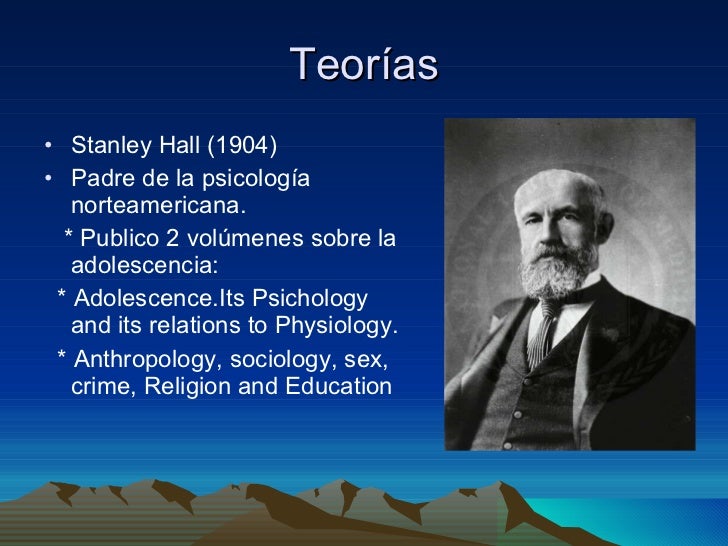 Teorias de la Adolescencia
