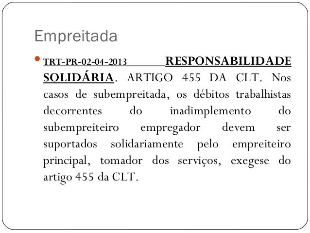 Artigo 477 clt comentado