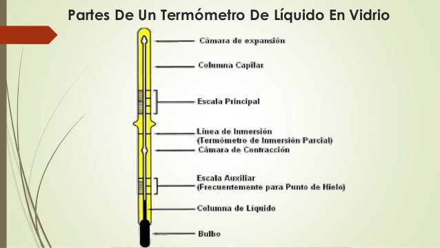 Imagenes del termometro de mercurio y sus partes - Imagui