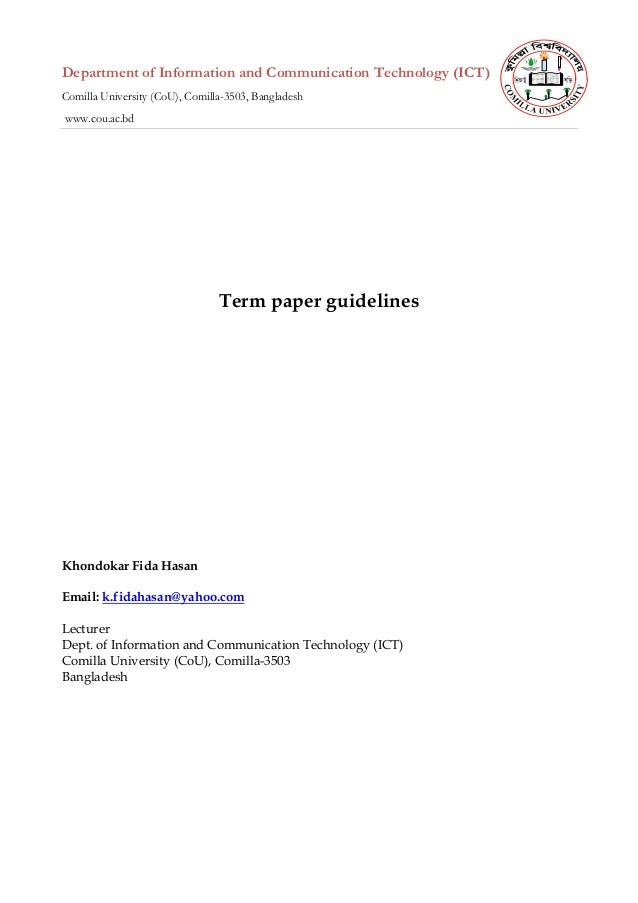 Organizing A Midterm Paper - Geneca Research Reports