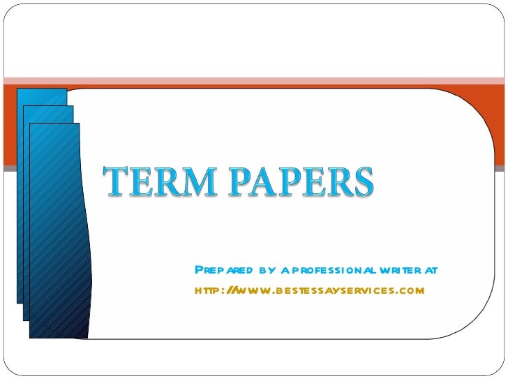 Written term paper sample