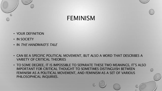 Phd thesis feminism