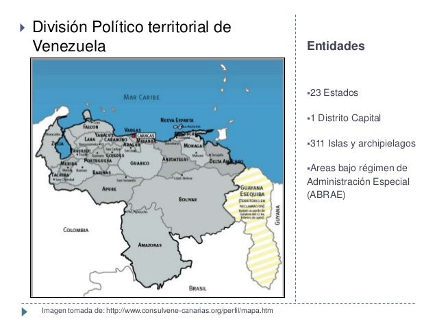 Territorio de venezuela espacio marítimo