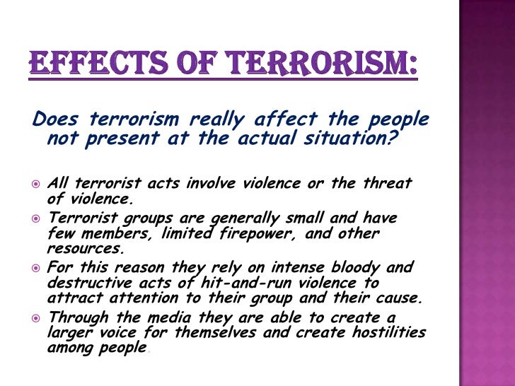 causes and effects of terrorism Our unfolding prescription for a war on terrorism would sign in sign up a real war on terrorism does globalization cause terrorism or cure. causes and effects of terrorism Our unfolding prescription for a war on terrorism would sign in sign up a real war on terrorism does globalization cause terrorism or cure.