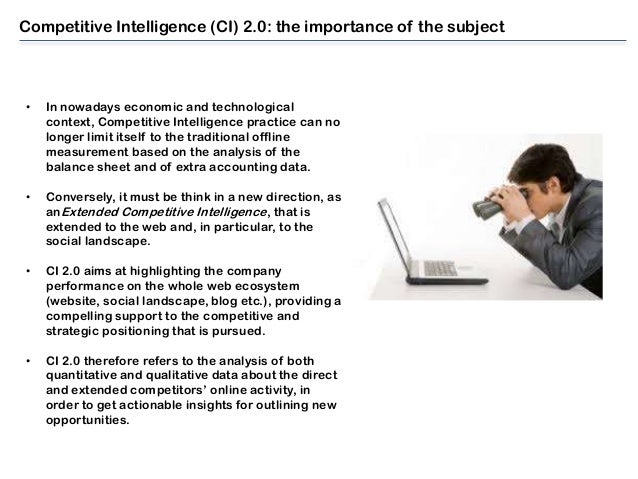 Thesis on competitive intelligence