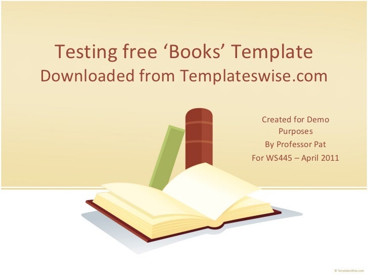powerpoint-using-free-books-template