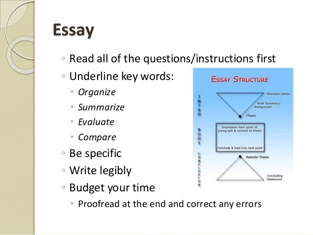 Test taking anxiety essay