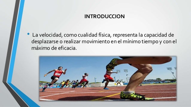 TIPOS de Velocidad