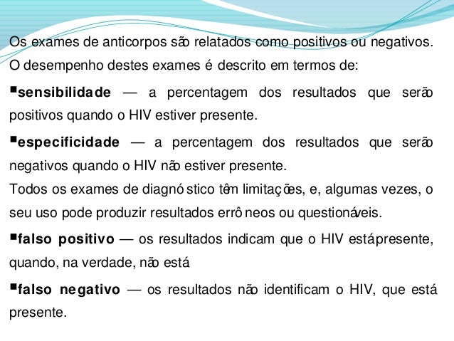 Exame elisa hiv