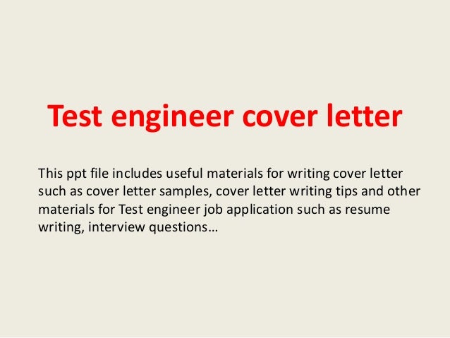 How to write a good cover letter before applying for software testing jobs