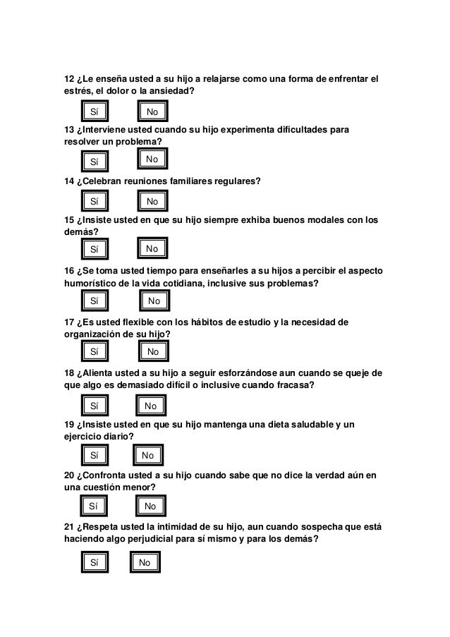 preguntas para detectar problemas familiares test para padres preguntas para detectar problemas familiares test para padres