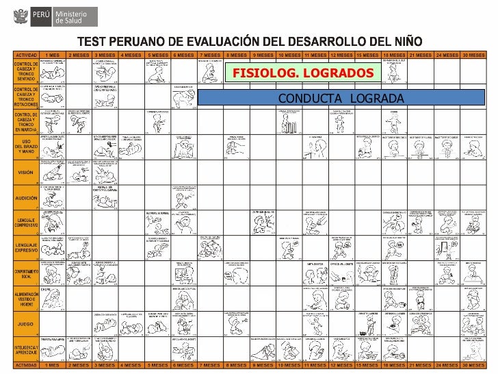 Test Peruano de evaluación del desarrollo del niño Dr Bejar - CICAT-…