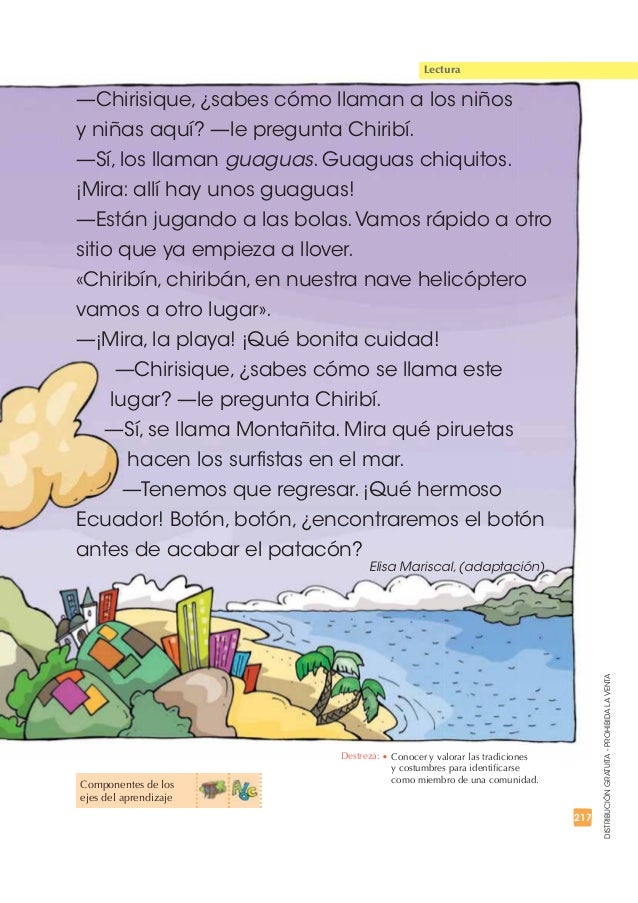 Texto primer año de EGB