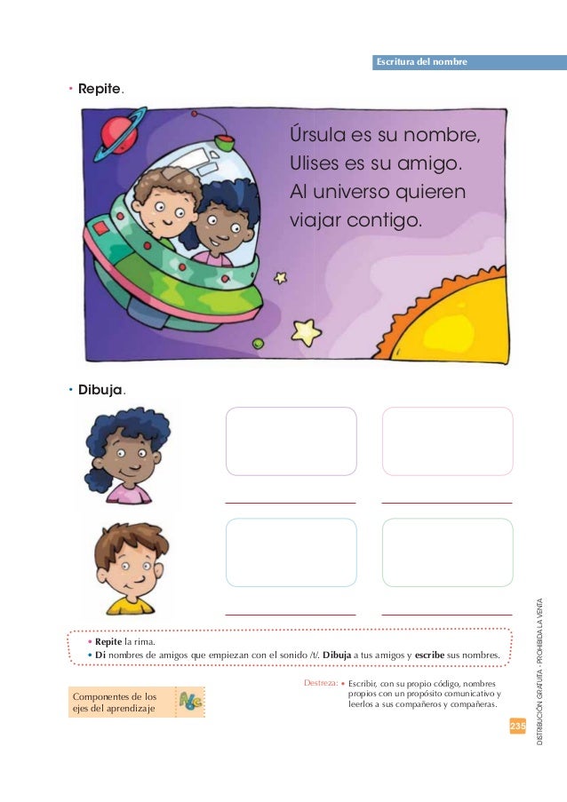 Texto primer año de EGB