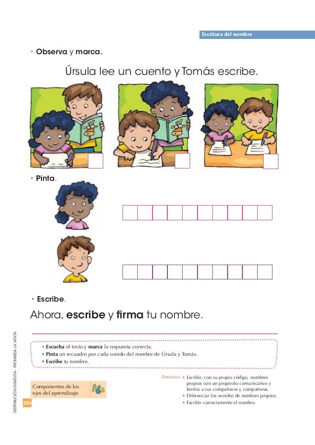 Texto primer año de EGB
