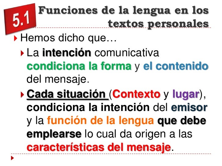 Textos personales