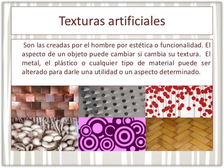 Texturas clasificación Texturas clasificación