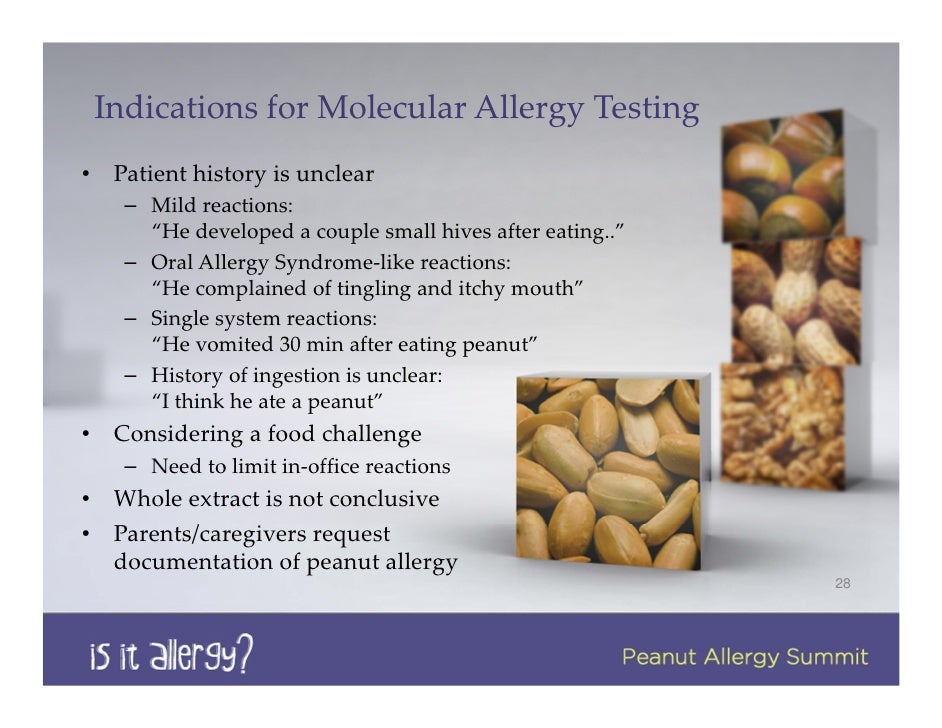 Is It Allergy? Peanut Allergy Summit