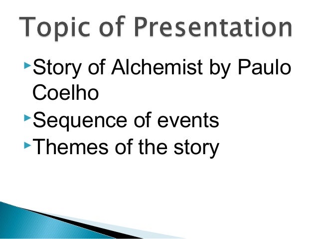 The alchemist analysis essay